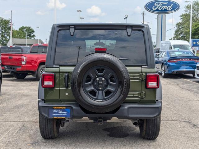 used 2021 Jeep Wrangler Unlimited car, priced at $33,721