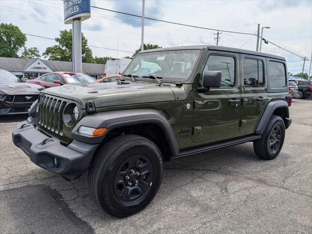 used 2021 Jeep Wrangler Unlimited car, priced at $33,721