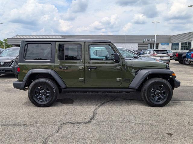 used 2021 Jeep Wrangler Unlimited car, priced at $33,721