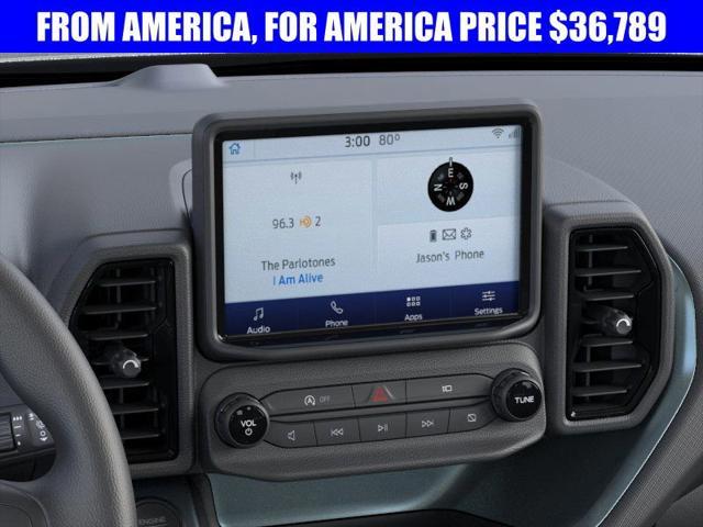 new 2024 Ford Bronco Sport car, priced at $37,539