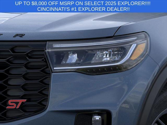 new 2025 Ford Explorer car, priced at $58,490