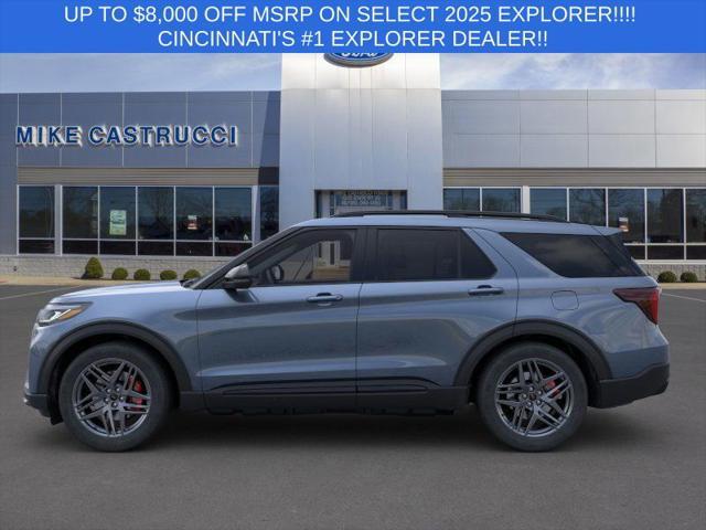 new 2025 Ford Explorer car, priced at $58,490