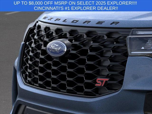 new 2025 Ford Explorer car, priced at $58,490