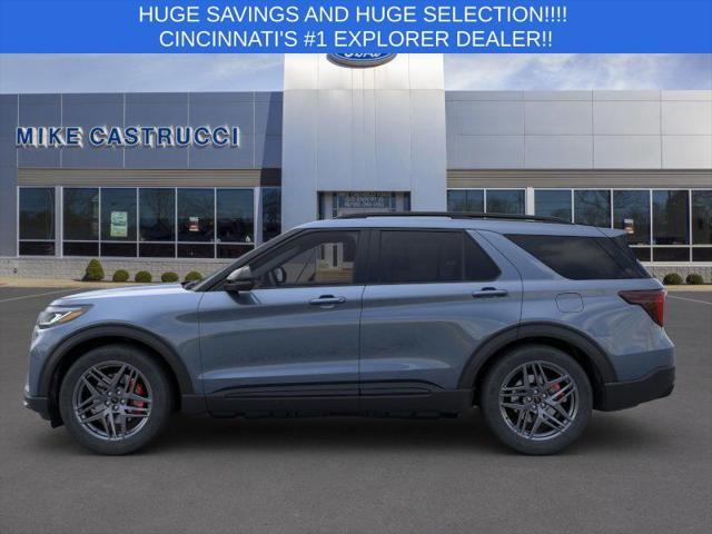 new 2025 Ford Explorer car, priced at $57,490