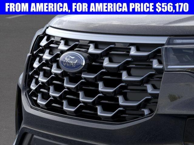 new 2025 Ford Explorer car, priced at $56,170