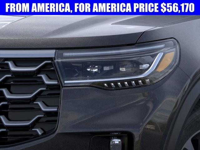new 2025 Ford Explorer car, priced at $56,170