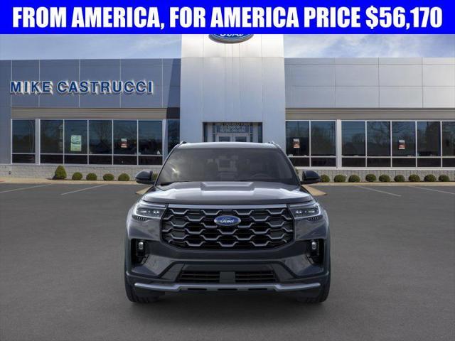 new 2025 Ford Explorer car, priced at $56,170