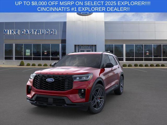 new 2025 Ford Explorer car, priced at $51,235