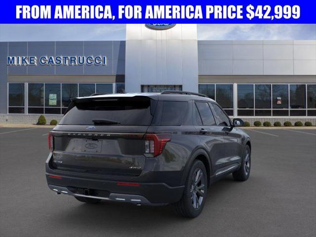 new 2025 Ford Explorer car, priced at $42,999