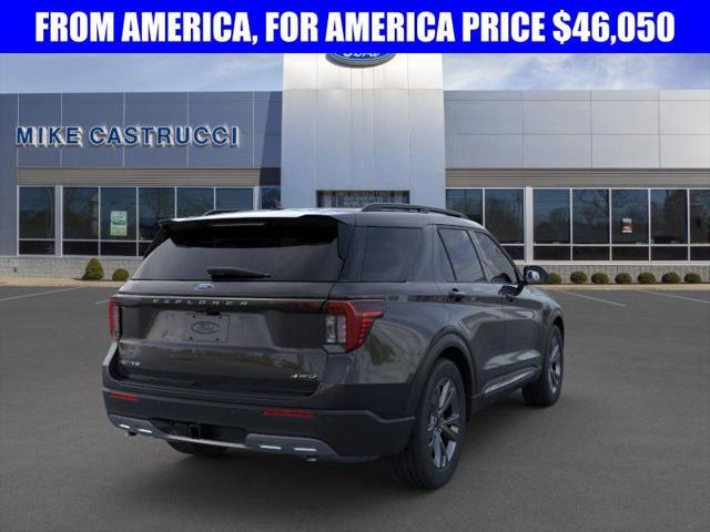new 2025 Ford Explorer car, priced at $46,050