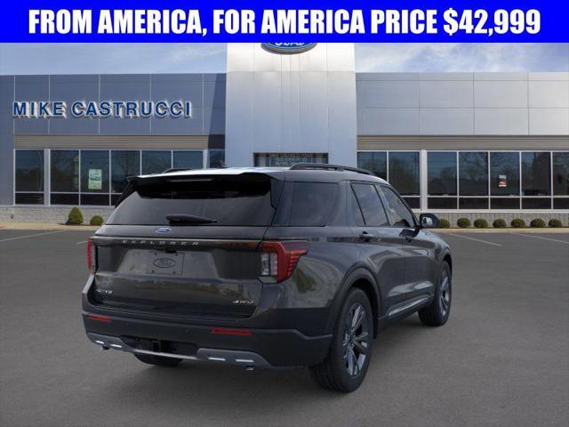 new 2025 Ford Explorer car, priced at $40,000