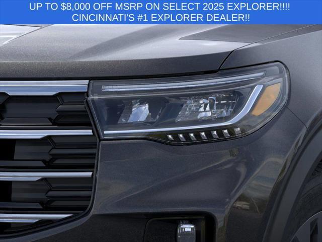 new 2025 Ford Explorer car, priced at $47,960