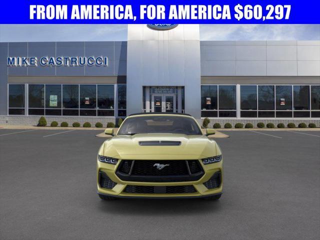 new 2025 Ford Mustang car, priced at $60,297