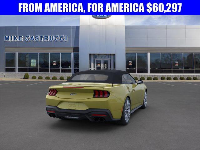 new 2025 Ford Mustang car, priced at $60,297