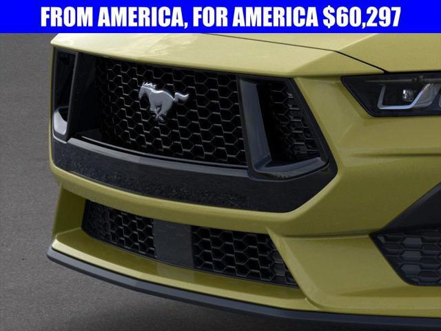 new 2025 Ford Mustang car, priced at $60,297