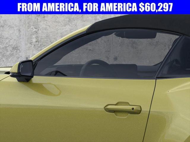 new 2025 Ford Mustang car, priced at $60,297