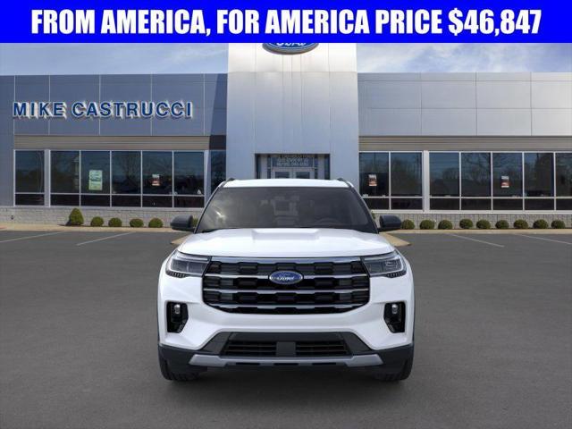new 2025 Ford Explorer car, priced at $46,847