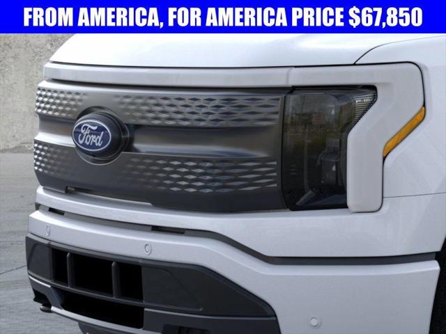 new 2025 Ford F-150 Lightning car, priced at $67,850