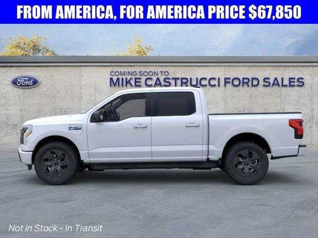 new 2025 Ford F-150 Lightning car, priced at $67,850