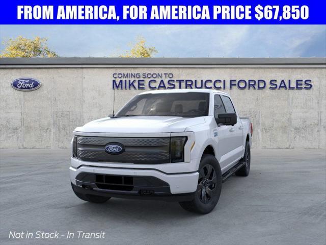 new 2025 Ford F-150 Lightning car, priced at $67,850