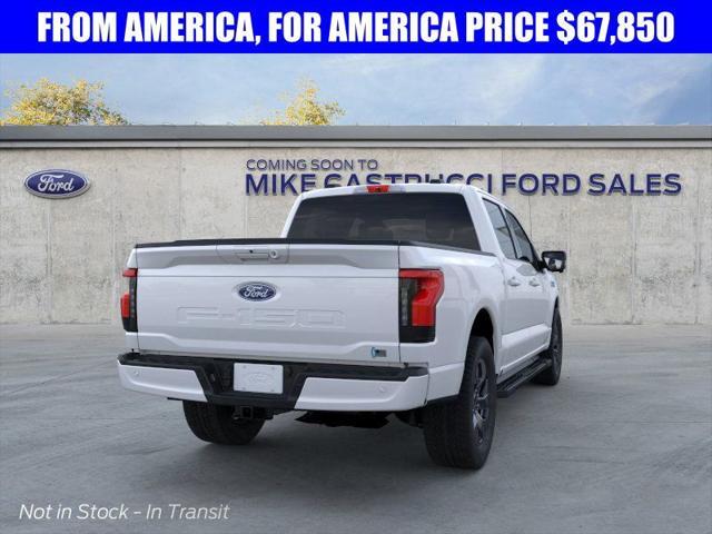 new 2025 Ford F-150 Lightning car, priced at $67,850