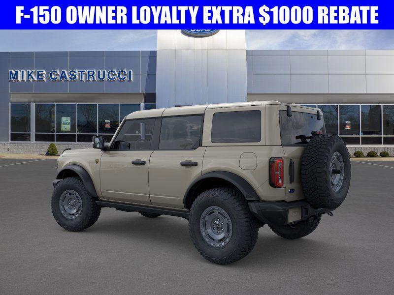 new 2025 Ford Bronco car, priced at $62,126