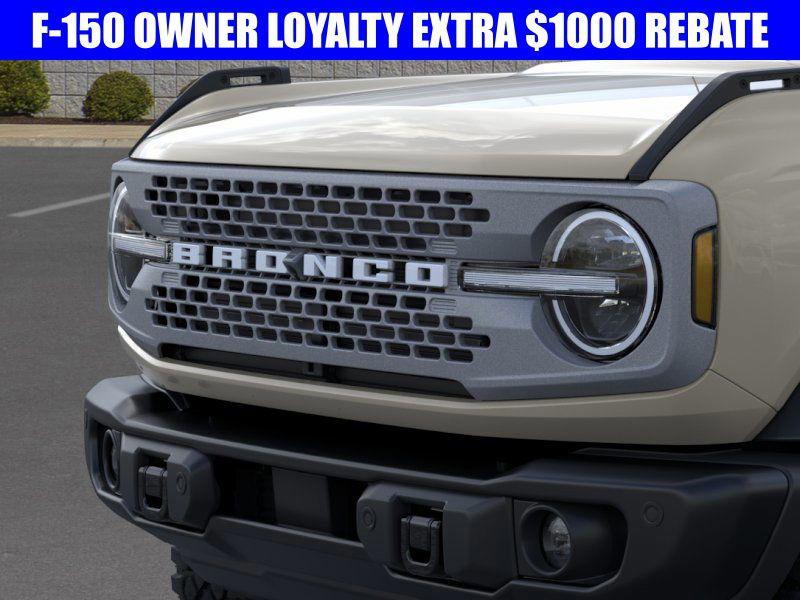 new 2025 Ford Bronco car, priced at $62,126