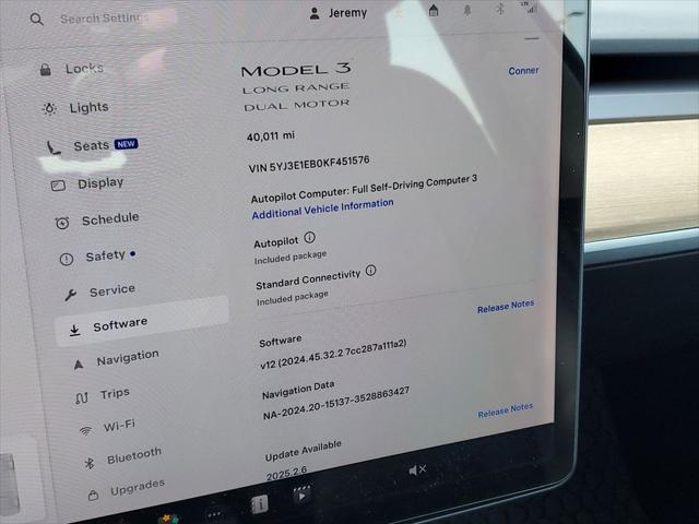 used 2019 Tesla Model 3 car, priced at $27,250