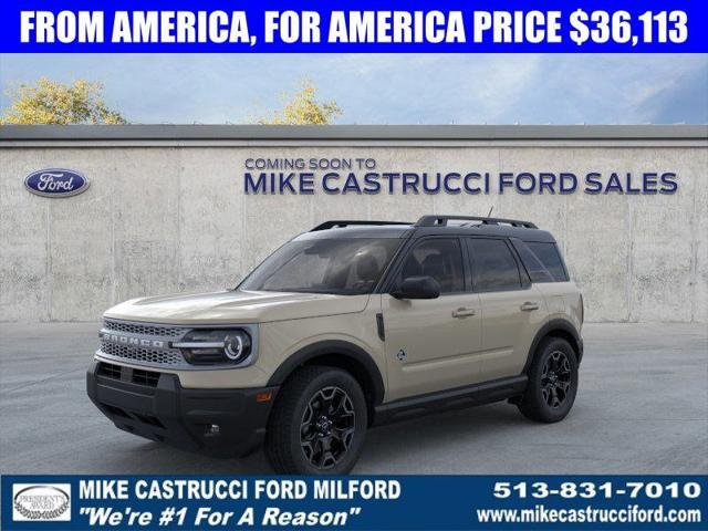 new 2025 Ford Bronco Sport car, priced at $36,113
