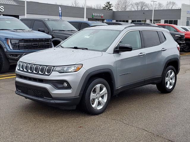 used 2022 Jeep Compass car, priced at $21,650