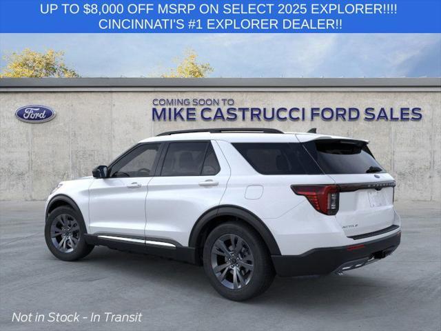 new 2025 Ford Explorer car, priced at $46,900