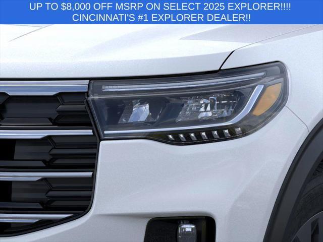 new 2025 Ford Explorer car, priced at $46,900