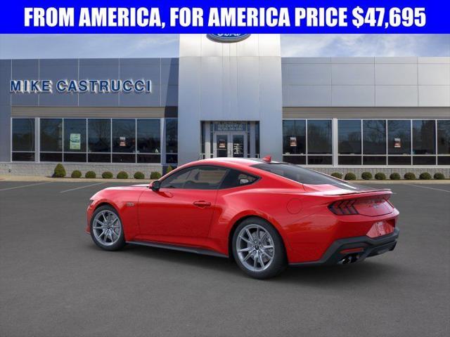new 2024 Ford Mustang car, priced at $48,195