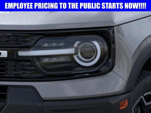 new 2025 Ford Bronco Sport car, priced at $37,565