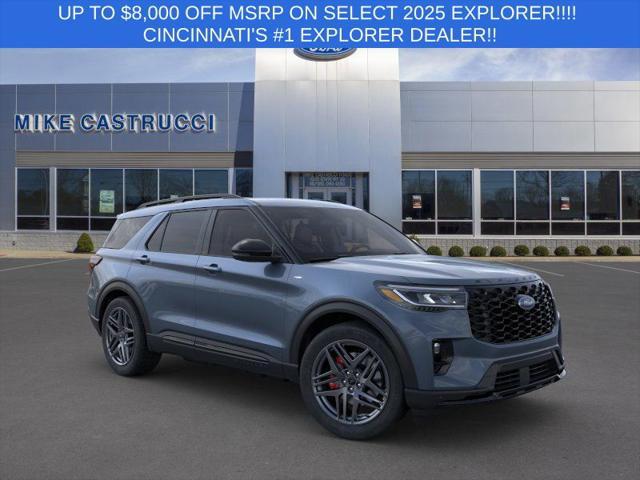 new 2025 Ford Explorer car, priced at $47,000