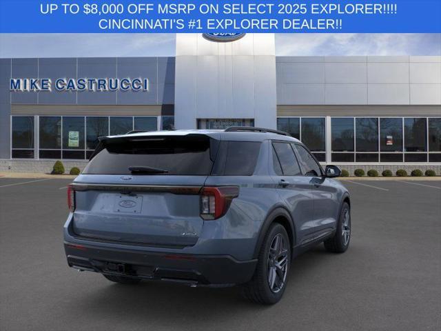 new 2025 Ford Explorer car, priced at $47,000