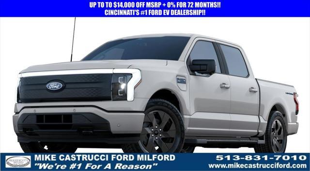 new 2024 Ford F-150 Lightning car, priced at $66,495