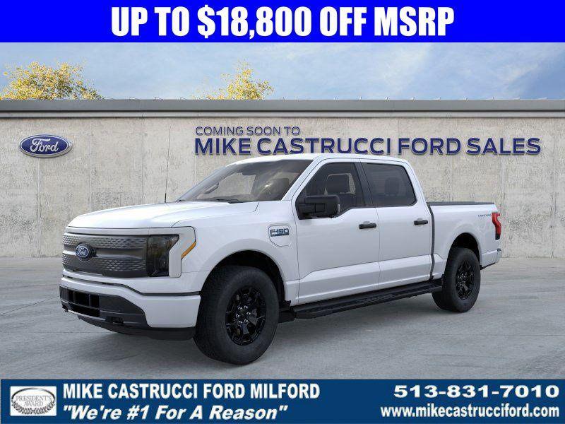 new 2025 Ford F-150 Lightning car, priced at $64,761