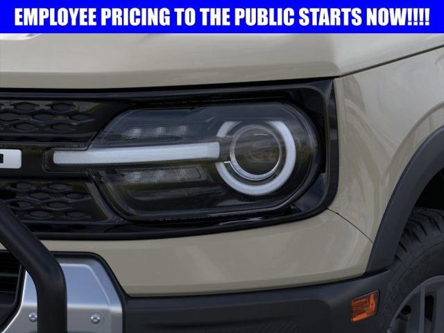 new 2025 Ford Bronco Sport car, priced at $31,999