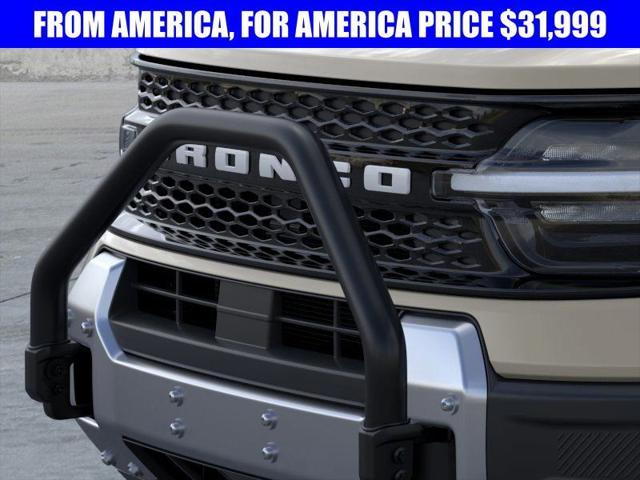 new 2025 Ford Bronco Sport car, priced at $31,999
