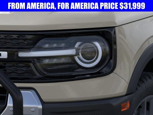 new 2025 Ford Bronco Sport car, priced at $31,999