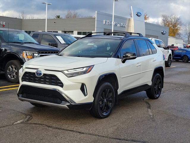 used 2022 Toyota RAV4 Hybrid car, priced at $34,556