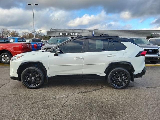 used 2022 Toyota RAV4 Hybrid car, priced at $34,556