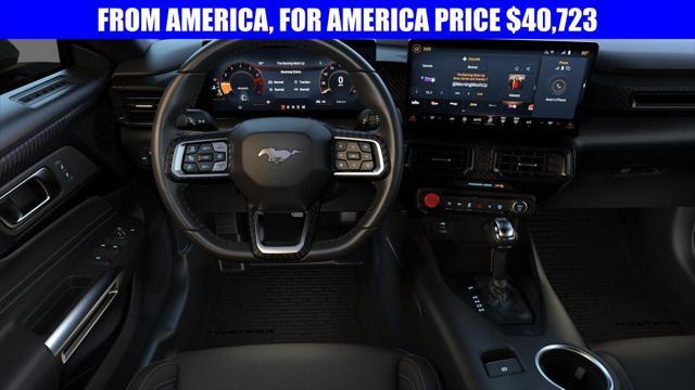 new 2025 Ford Mustang car, priced at $40,723
