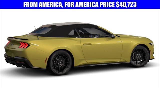 new 2025 Ford Mustang car, priced at $40,723