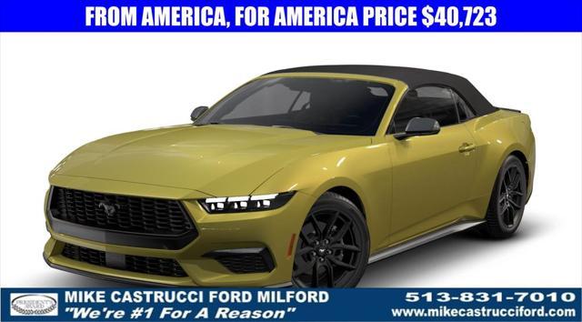 new 2025 Ford Mustang car, priced at $40,723
