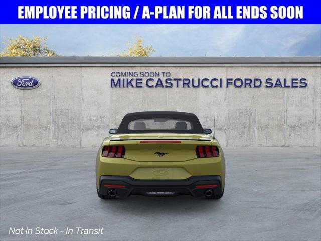 new 2025 Ford Mustang car, priced at $40,723