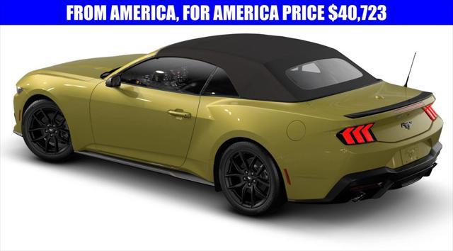 new 2025 Ford Mustang car, priced at $40,723
