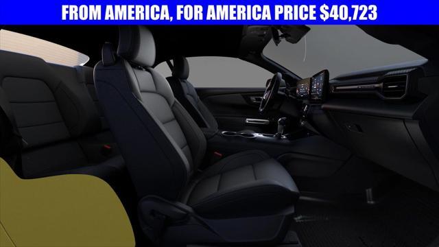 new 2025 Ford Mustang car, priced at $40,723