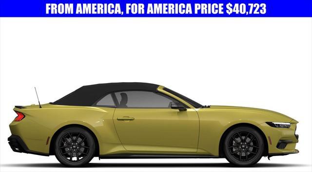 new 2025 Ford Mustang car, priced at $40,723